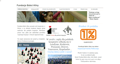 Desktop Screenshot of fundacjababcialiny.org.pl